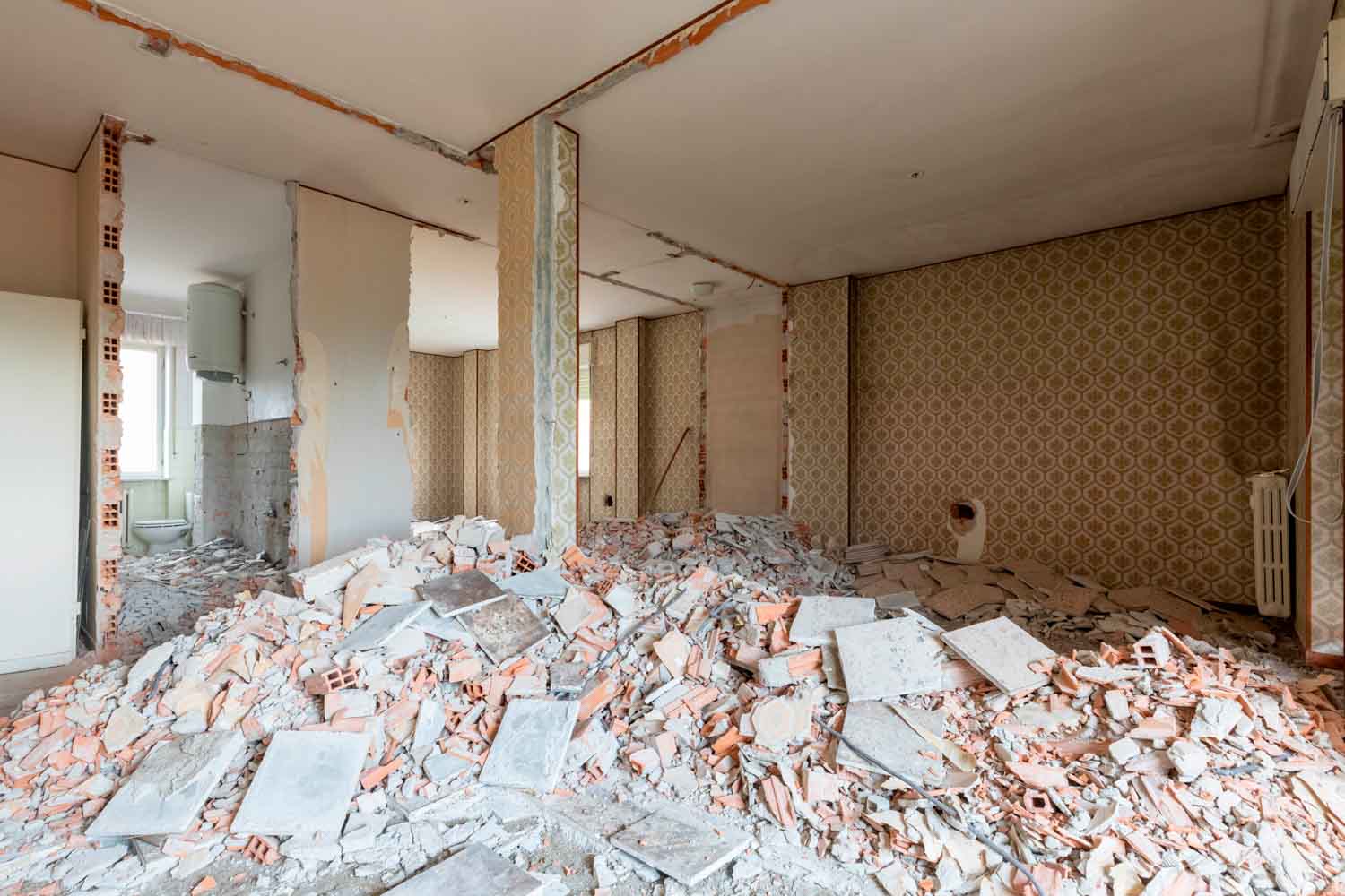 Casa Alessandra - Zona giorno prima
